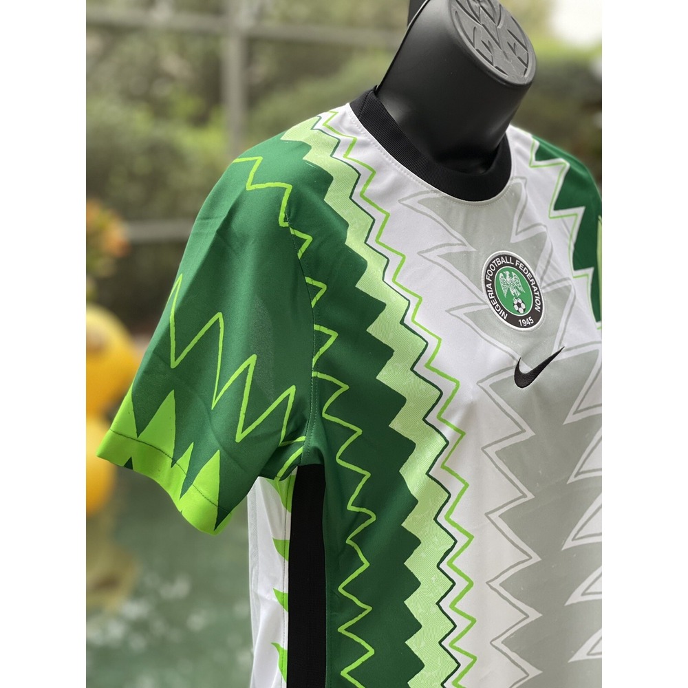 Nike Nigeria 2020 Home Soccer Jersey Women M CT4230-100 NWT - Picture 2 of 7